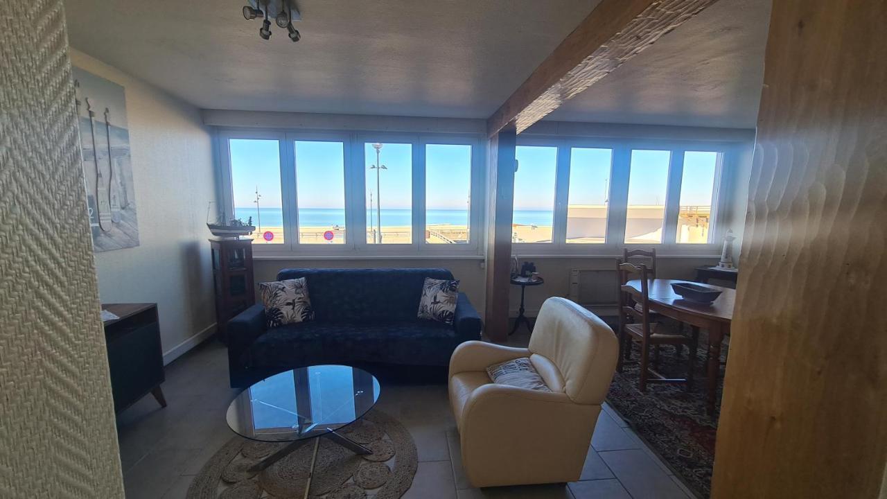 residence du bord de mer appartements face a la mer Le Tréport Eksteriør bilde