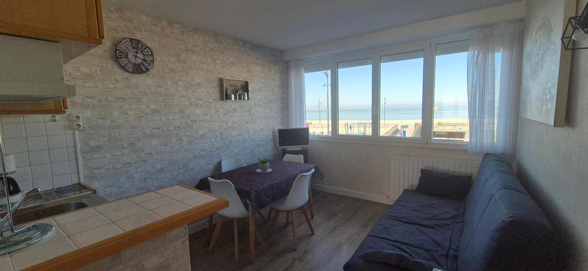 residence du bord de mer appartements face a la mer Le Tréport Eksteriør bilde