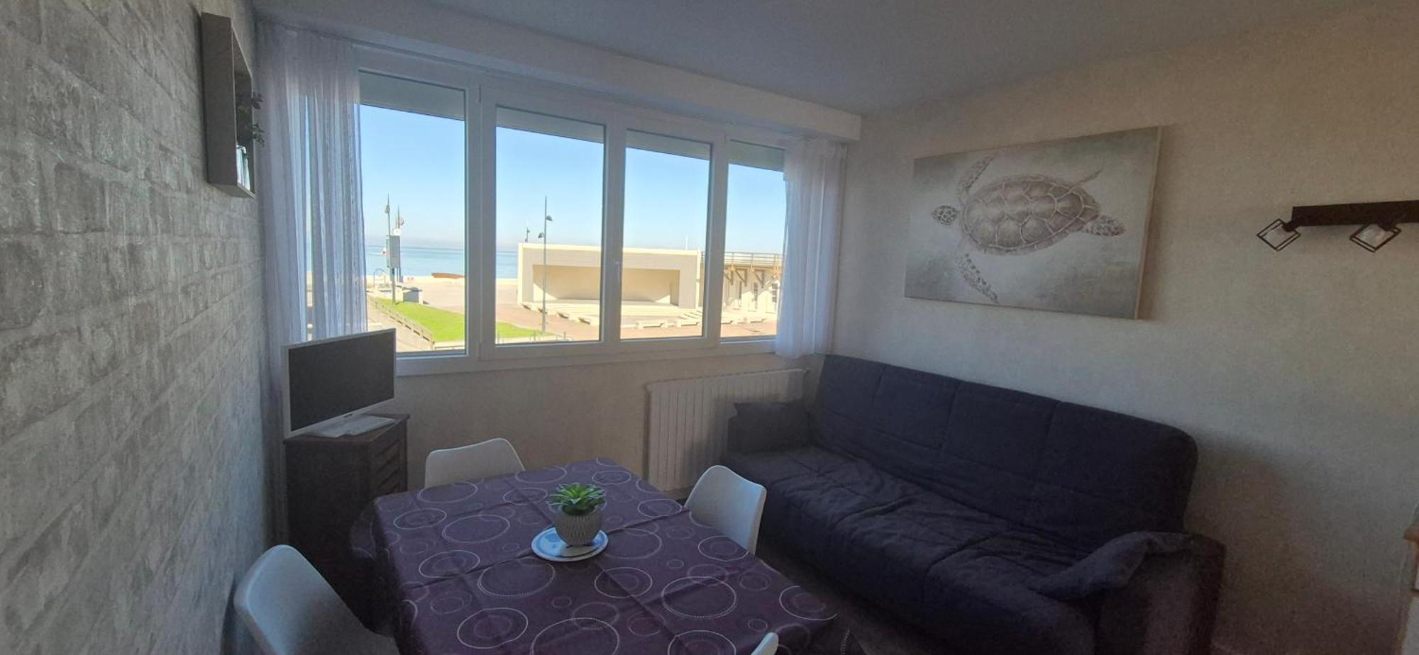 residence du bord de mer appartements face a la mer Le Tréport Eksteriør bilde